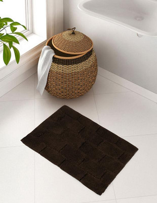 

Riva Carpets Cotton Bath Mat Bath Mat(Brown