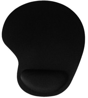 

Singtronics Rest Wrist Gel Mouse Pad Mat Optical Mousepad Mice for PC Laptop Gaming Computer Mousepad(Black)