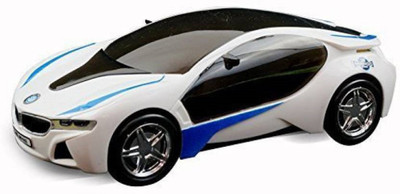 

Z A Enterprises Musical Racing Car with 3D lighting Effects (White)(White)