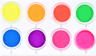 

Born Pretty 8 jars/set Neon Pigment unicorn Nail Dust Ombre Neon Pigments Gradient Nail Art Glitter Neon Powder Gradient Pigments pretty(Multi color)