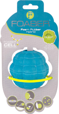 

Foaber Bump Treat Ball, Foam Rubber Hybrid Rubber Treat Dispensing Toy For Dog