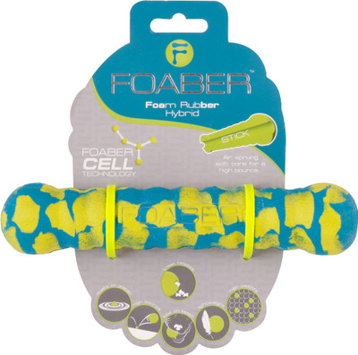 

Foaber Stick, Foam Rubber Hybrid Toy Rubber Treat Dispensing Toy For Dog