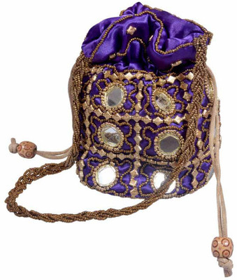 

HideCrusH Potli Bag Potli(Purple)