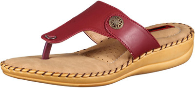 

1 WALK Women Maroon Flats