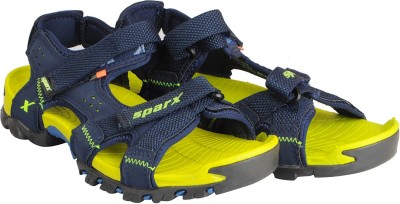 

Sparx Men Navy Green Sandals