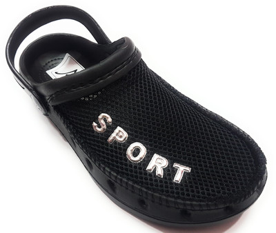 

Angel Fashion Men Black Clogs