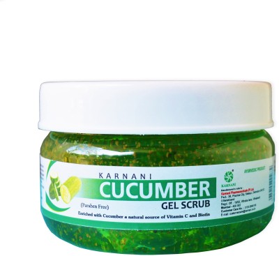 

Karnani Deeva Cucumber Gel scrub (Herbal), 150g Scrub(150 g)