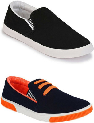 

Hotstyle 2-Pair Combo Loafers For Men(Multicolor