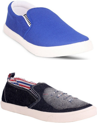 

Hotstyle 2-Pair Combo Loafers For Men(Multicolor