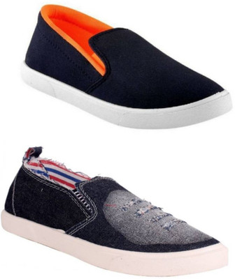 

Hotstyle 2-Pair Combo Loafers For Men(Multicolor
