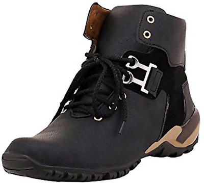 

Shoes Cart Footwear Casual Boots Boots For Men(Multicolor, Black