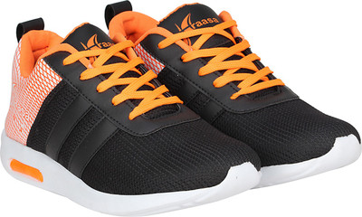 

Kraasa Fast Running Shoes For Men(Black, Orange
