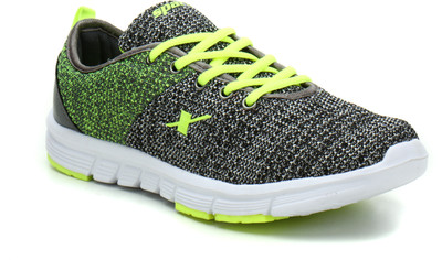 

Sparx SL-108 Running Shoes For Women(Grey, Green, Darkgreyflourscentgreen