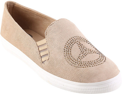 Go India Store Casuals For Women(Beige
