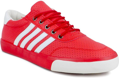 

Ripley Brooklyn Series Men Red Leatherette Suede Casuals For Men(Red
