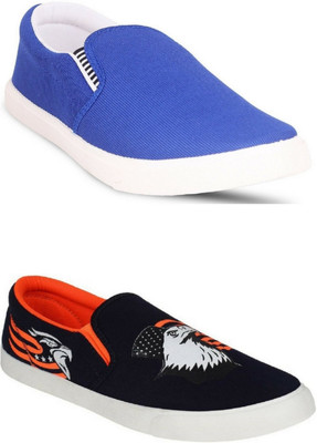 

Hotstyle 2-Pair Combo Loafers For Men(Multicolor