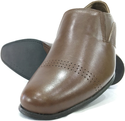 

Size Slip On For Men(Brown