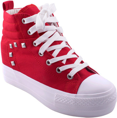 

Go India Store Sneakers For Women(Red