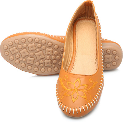 

Nayra Creations Bellies For Women(Tan
