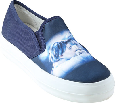 Go India Store Sneakers For Women(Navy