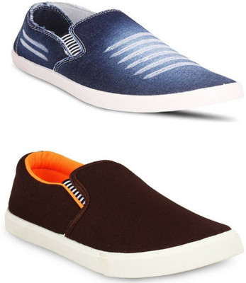 

Hotstyle 2-Pair Combo Loafers For Men(Multicolor