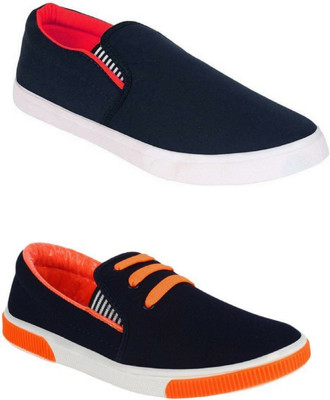 

Hotstyle 2-Pair Combo Loafers For Men(Multicolor