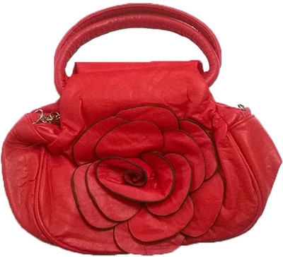 

Gori Mem Girls Casual Red Leatherette Hand-held Bag