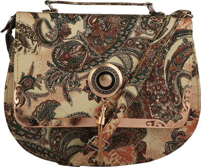 

JVoutfits Girls Casual Multicolor Rexine Sling Bag