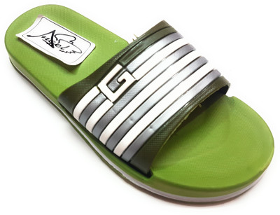 

Angel Fashion Premium Quality Stylish And Designer Slipper Slides, Green