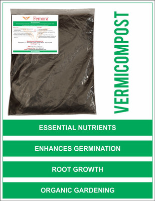 

Femora Vermicompost Soil Manure(1 kg Powder)