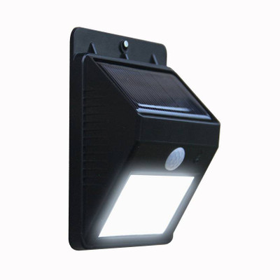 

Bluebells India ™ LED Power PIR Motion Sensor Wall Outdoor Waterproof Energy Saving Street Yard Path Home Garden Security Lamp Solar Light Set(Wall Mounted Pack of 1)
