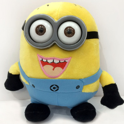 

Cherubs Musical Minions Plush Toy with Multicoloured LED lights - 28 cm(Yellow)