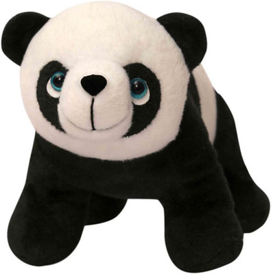 

My New Born Original, Premium Quality, Non-Toxic Super Soft Plush Stuff Toys for all age groups - 32 cm(White, Black), Black;white