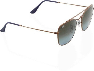 Ray-Ban Retro Square Sunglasses(Brown 