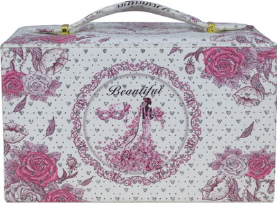 

ZEVORA Cinderalla Sandal1 Makeup, Jewellery, Multi Purpose Vanity Box Jewellery Box Vanity Box (Multicolor) Makeup, Jewellery, Multi Purpose Vanity Box(White)