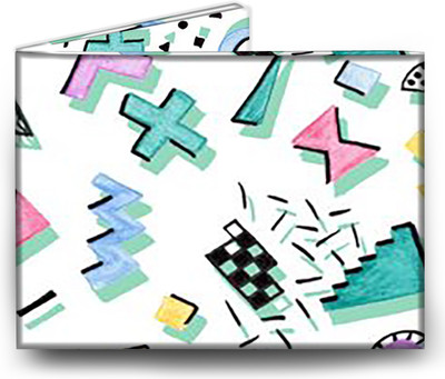 

Snooky Girls Multicolor Tyvek Wallet(4 Card Slots), Printed