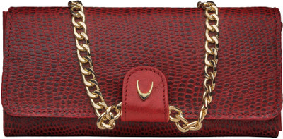 

Hidesign Women Red Genuine Leather Wallet(1 Card Slot)