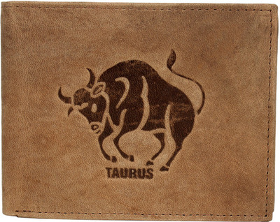 

GARRI Men Tan Genuine Leather Wallet(7 Card Slots)