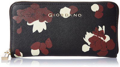 

Giordano Women Casual Black Genuine Leather Wallet(4 Card Slots)