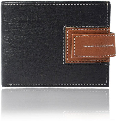

Accezory Men Black Artificial Leather Wallet(5 Card Slots)