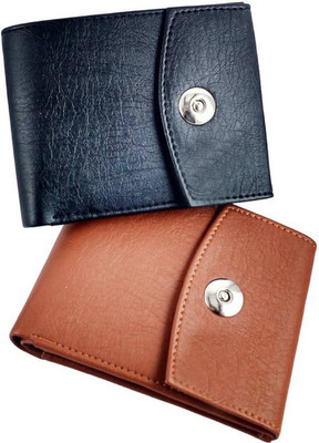 

Ibex Men Tan Artificial Leather Wallet(6 Card Slots), Black