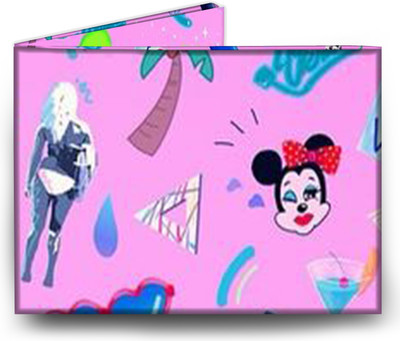 

Snooky Girls Multicolor Tyvek Wallet(4 Card Slots), Fashion