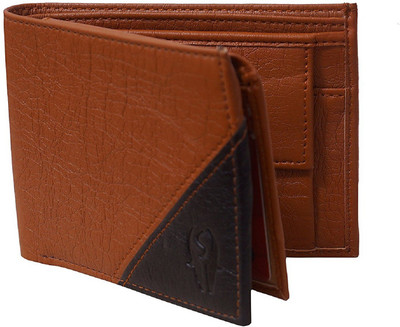

Ibex Men Tan Artificial Leather Wallet(5 Card Slots), Black