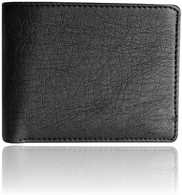 

N R CREATION Men Black Genuine Leather, Artificial Leather Document Holder(5 Card Slots)