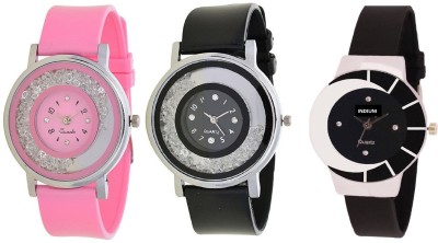 INDIUM NEW STYLIST LATEST MODEL FOR LATEST COLLECTION PS0571PS FANCY COLLECTION WITH ITALIC WATCH Watch  - For Girls   Watches  (INDIUM)