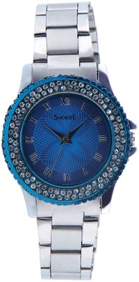 SmokieE 008 SS Blue Dial Watch  - For Girls   Watches  (SmokieE)
