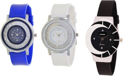 INDIUM NEW STYLIST LATEST MODEL FOR LATEST COLLECTION PS0566PS FANCY COLLECTION WITH ITALIC WATCH Watch  - For Girls   Watches  (INDIUM)
