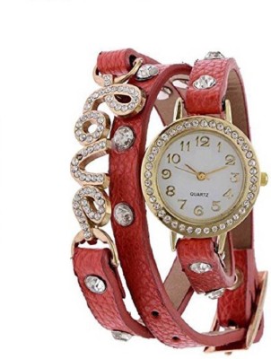 MAPA STYLE Love Dori Fancy Red Dori Wrist Analog Girls & Womens Watch MPSTYLE 011 Watch  - For Women   Watches  (MAPA STYLE)