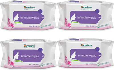 

Himalaya Pack of 25 Intimate Wipes(100 Sheets, Pack of 4)
