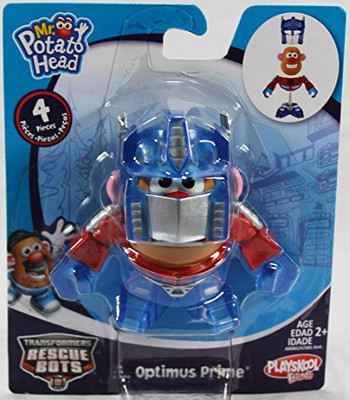 playskool mr potato head transformers rescue bots optimus prime figure multicolor